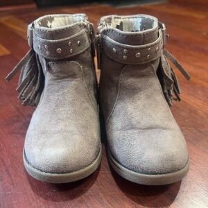 Brown Suede Boots - Toddler Girl Size 5